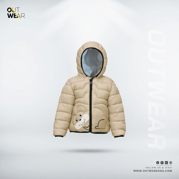 Kid's High Quality Premium Jacket Bear Face - Toddler