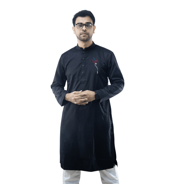 CALLIGRAPHY PUNJABI-TROPICAL SUITING TWILL FABRIC A11