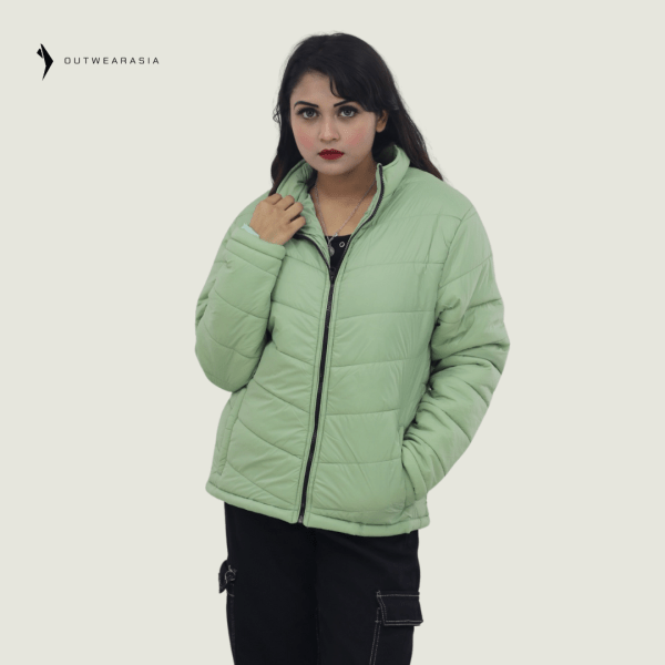 Ladies Premium Padded Jacket PMPL - Lemon Yellow